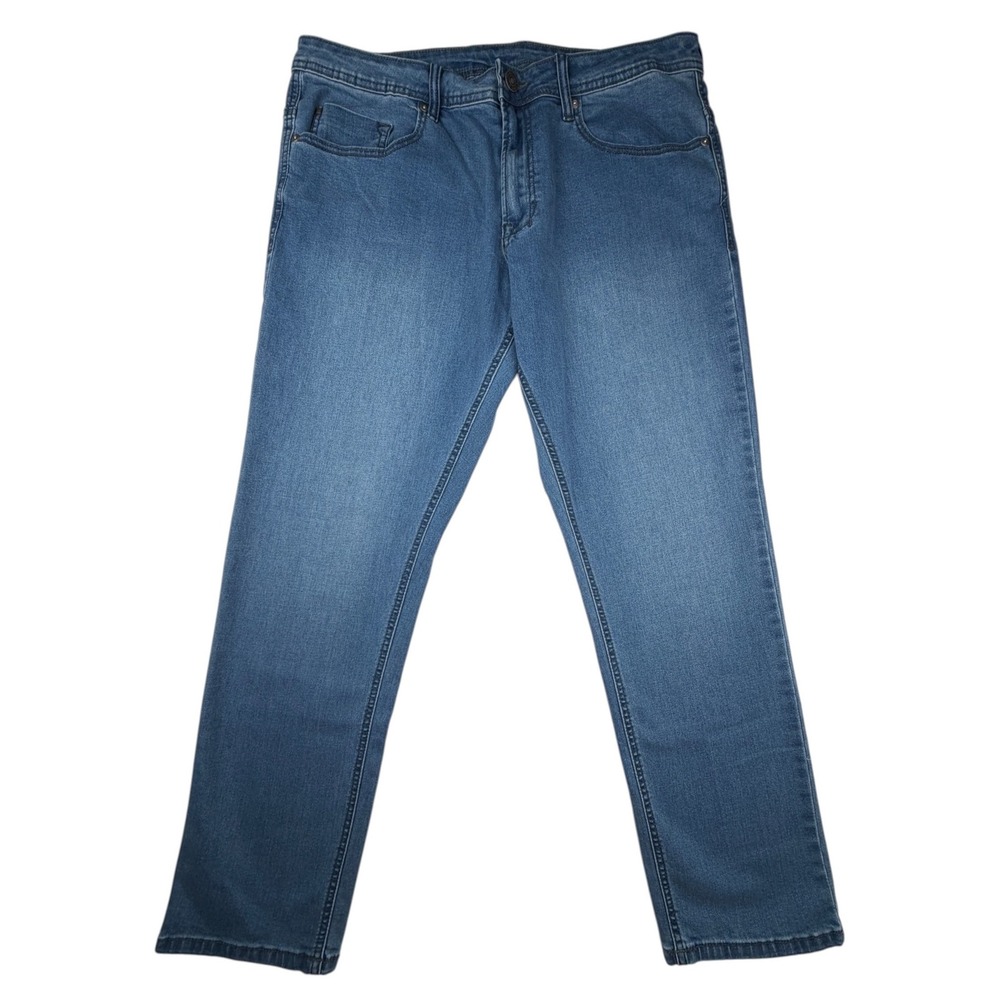 Buffalo David Bitton Axel Men's 36x30 NEW Slim Stretch Blue Jeans Denim Pants